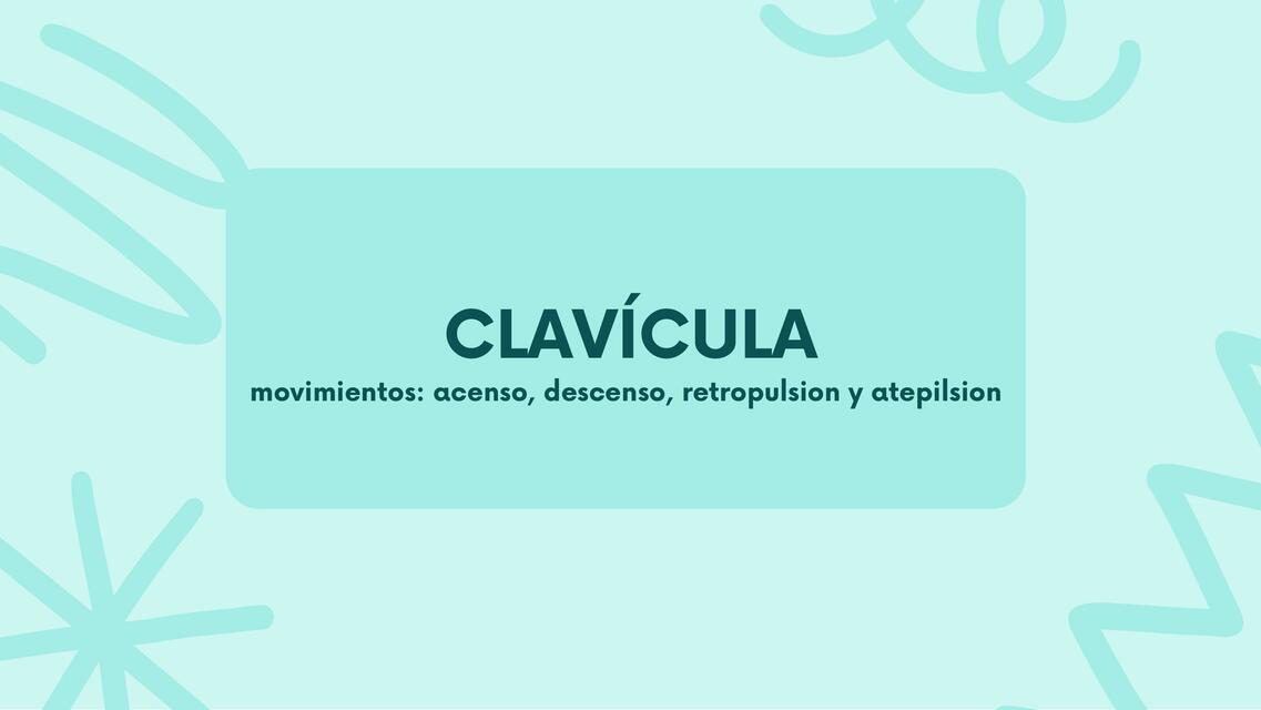 Clavícula 