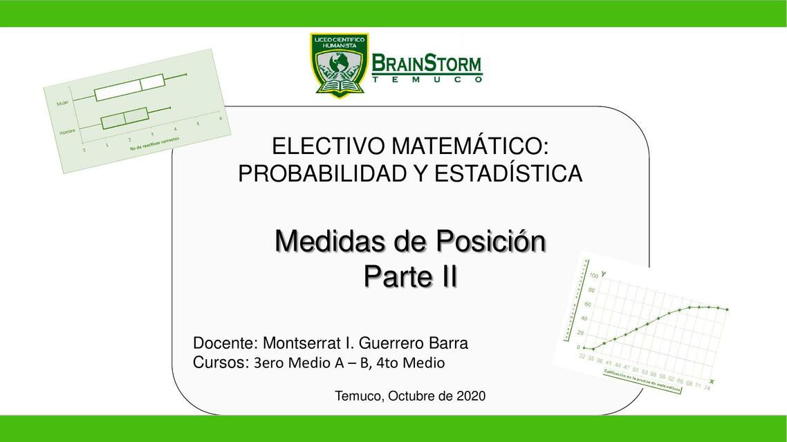 Electivo Probabilidad y Estadística 