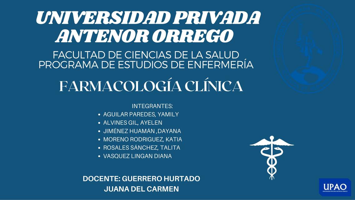 Farmacología clínica 