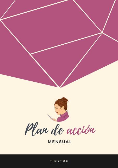 Plan de acción  