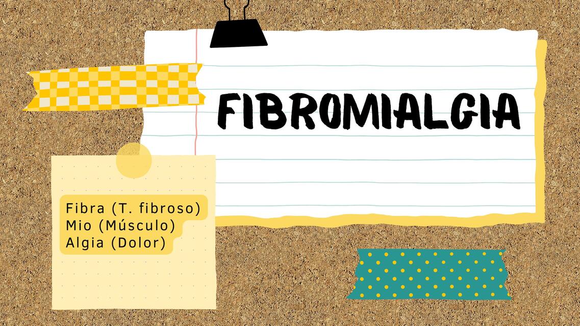 Fibromialgia   