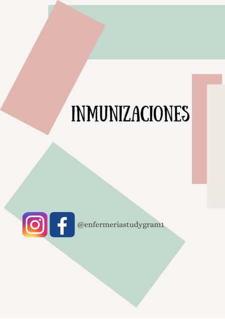 Inmunizaciones 