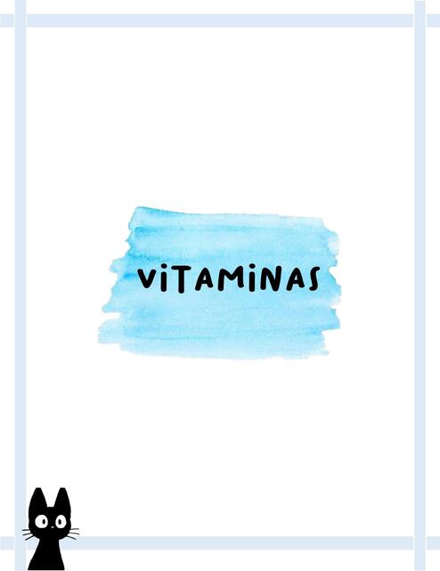 Vitaminas 