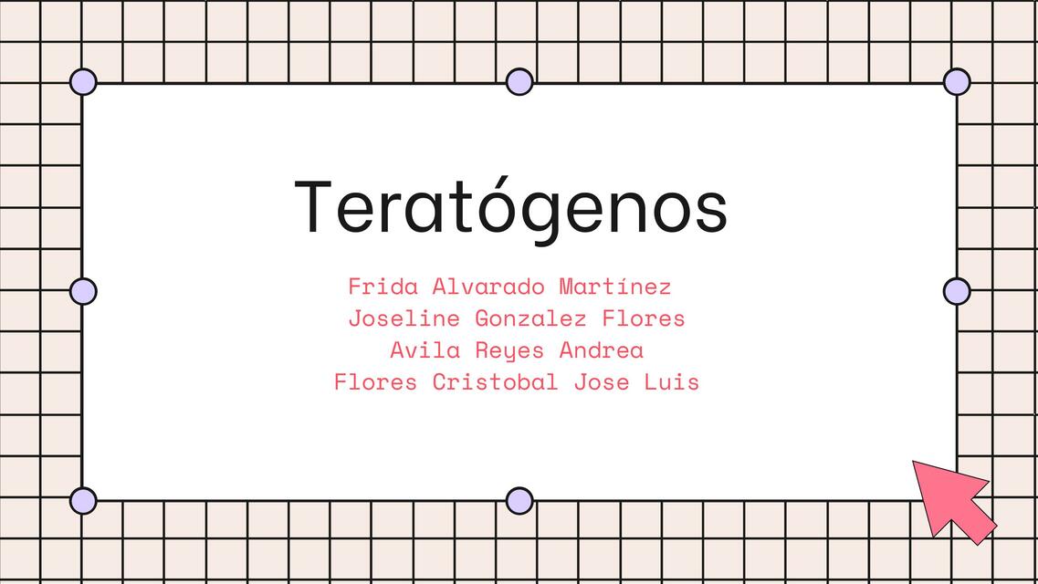 Teratógenos 