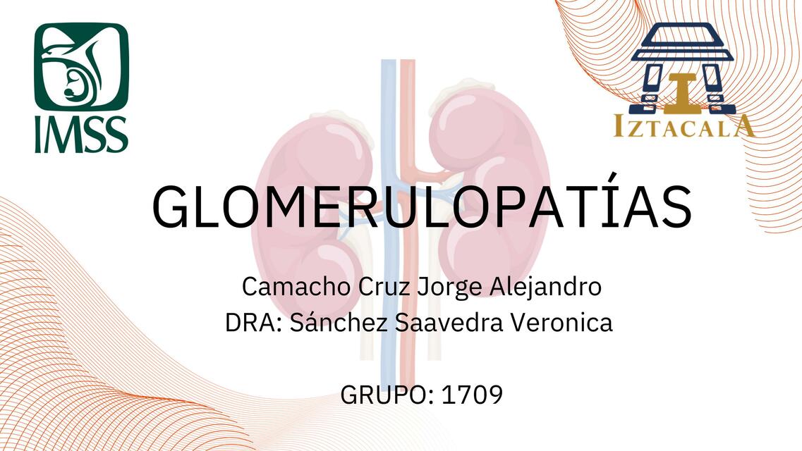 Glomerulopatías 