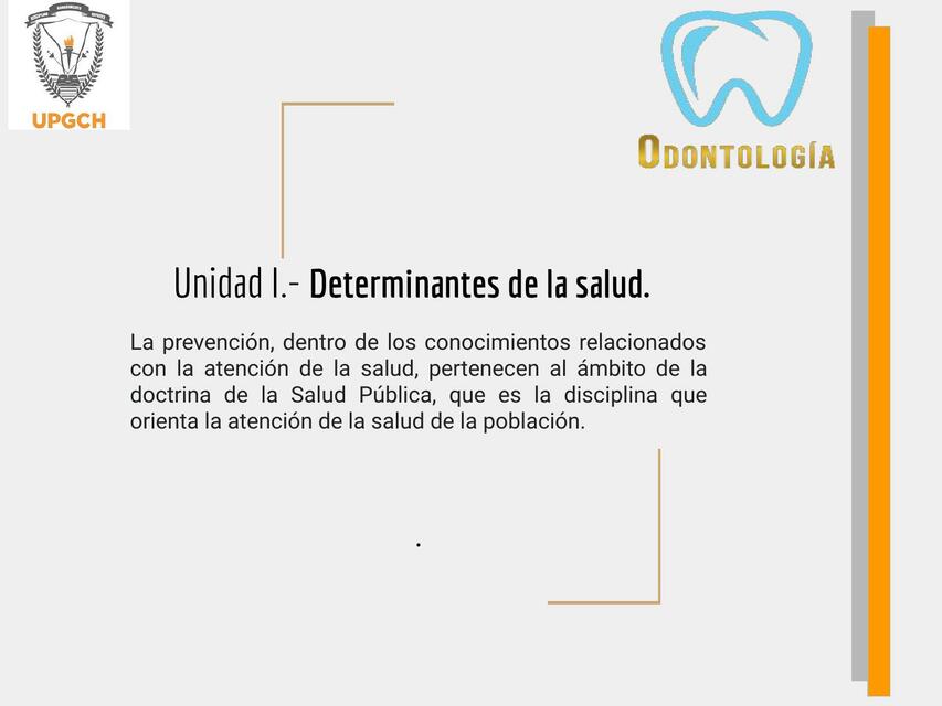 Determinantes de la salud 