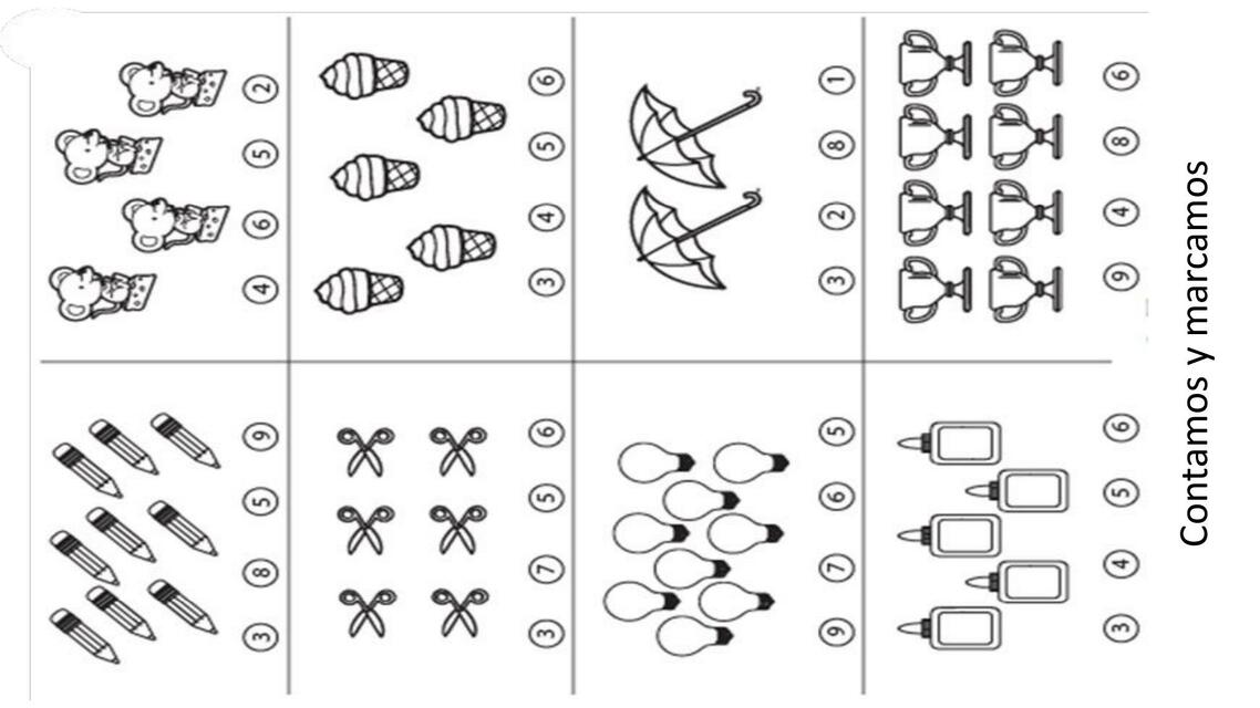 Actividad infantil matemática y musica 