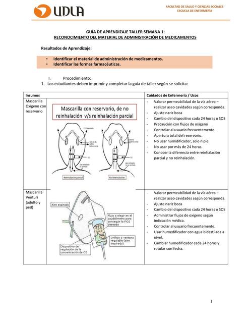 Administración de medicamentos 