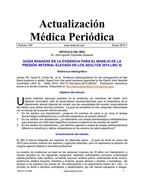 Actualización médica periódica  