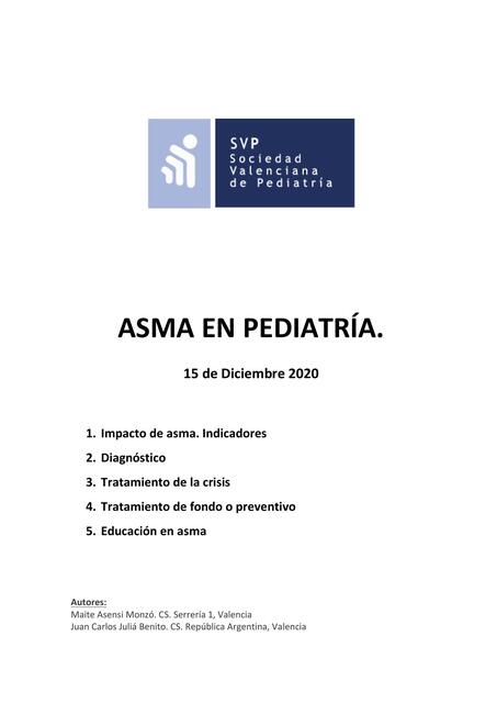 Asma En Pediatría 