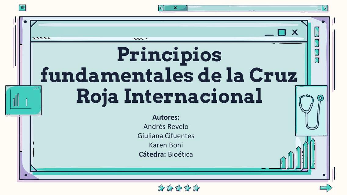 Principios Fundamentales de Cruz Roja Internacional 