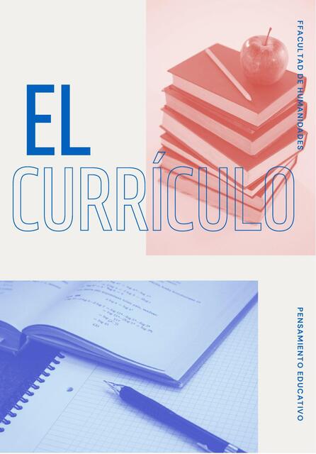 El currículo  