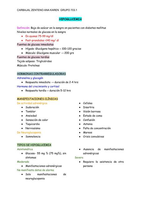 Complicaciones agudas diabetes mellitus