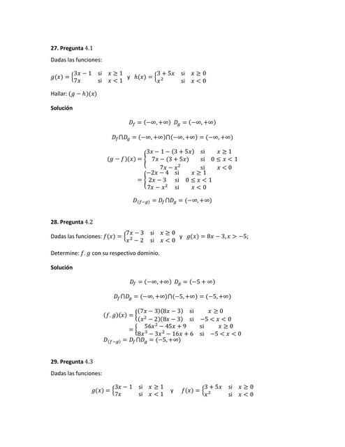 Ejercicios de Matemáticas 