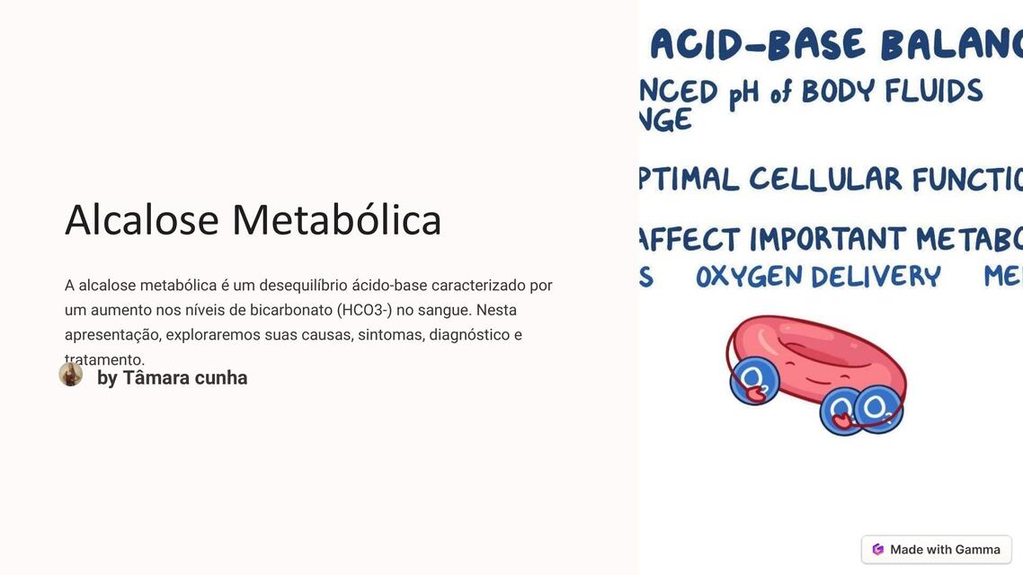 Alcalose Metabólica 