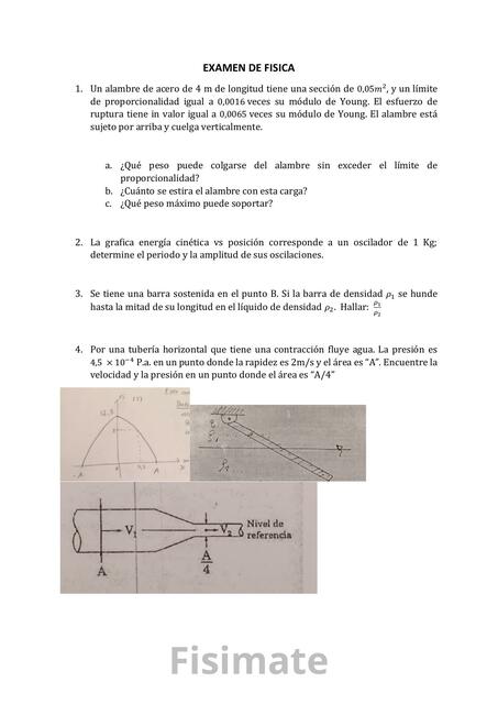 Examen de Física 