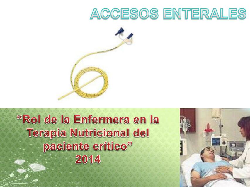 Accesos Enterales 