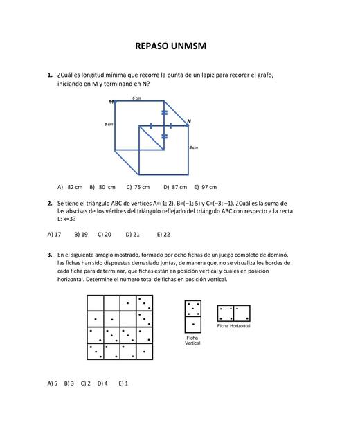 Repaso UNMSM 