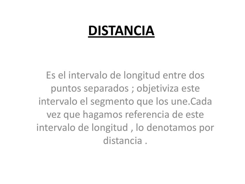 Distancia 