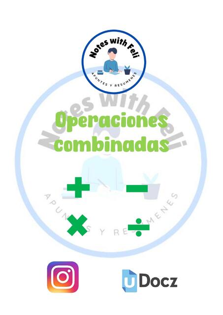 Operaciones Combinadas