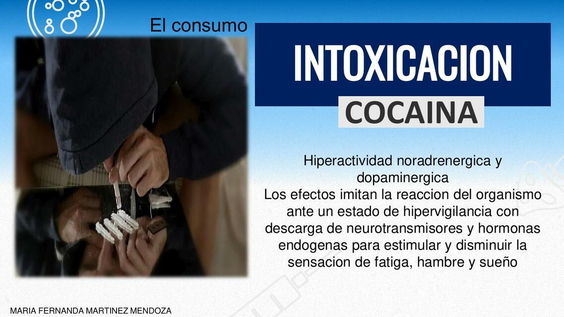 Intoxicacion cocaína