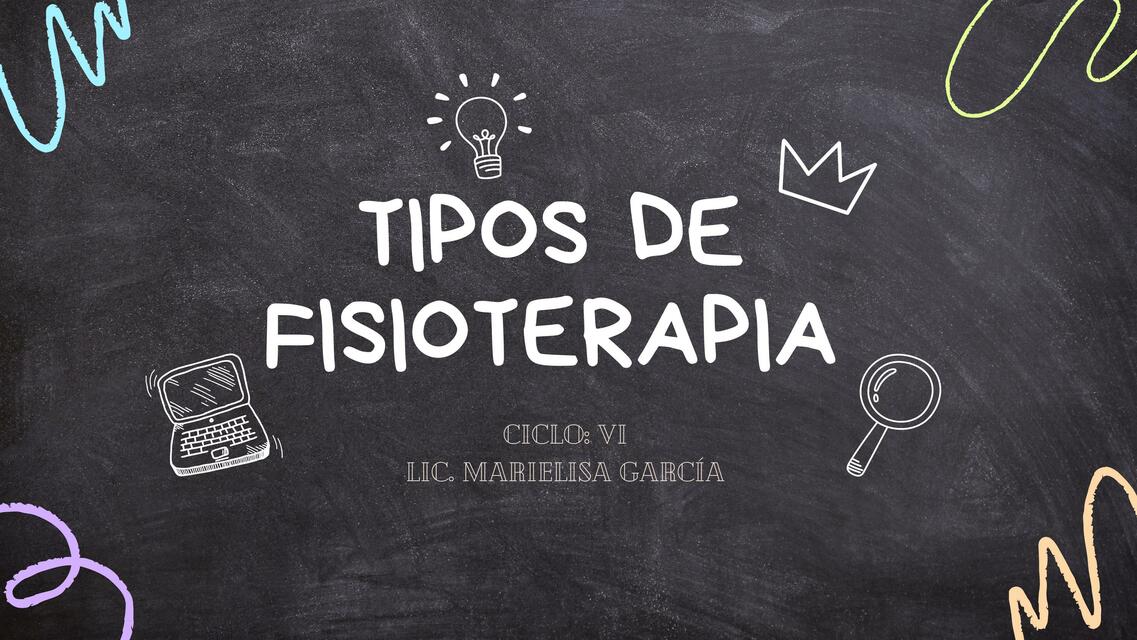 Tipos de fisioterapia