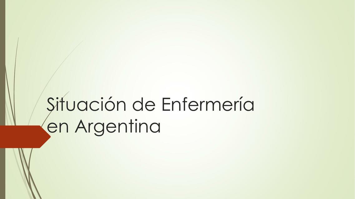 Situación de Enfermería Nacional Sheila Quintana uDocz