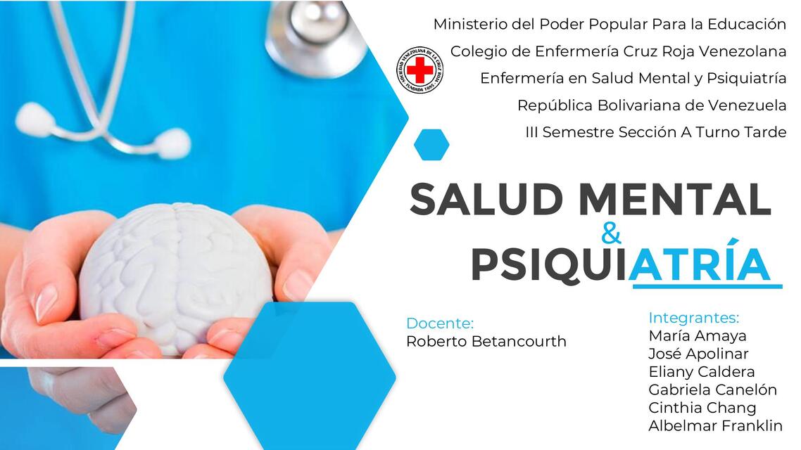 Salud Mental Psiquiatría