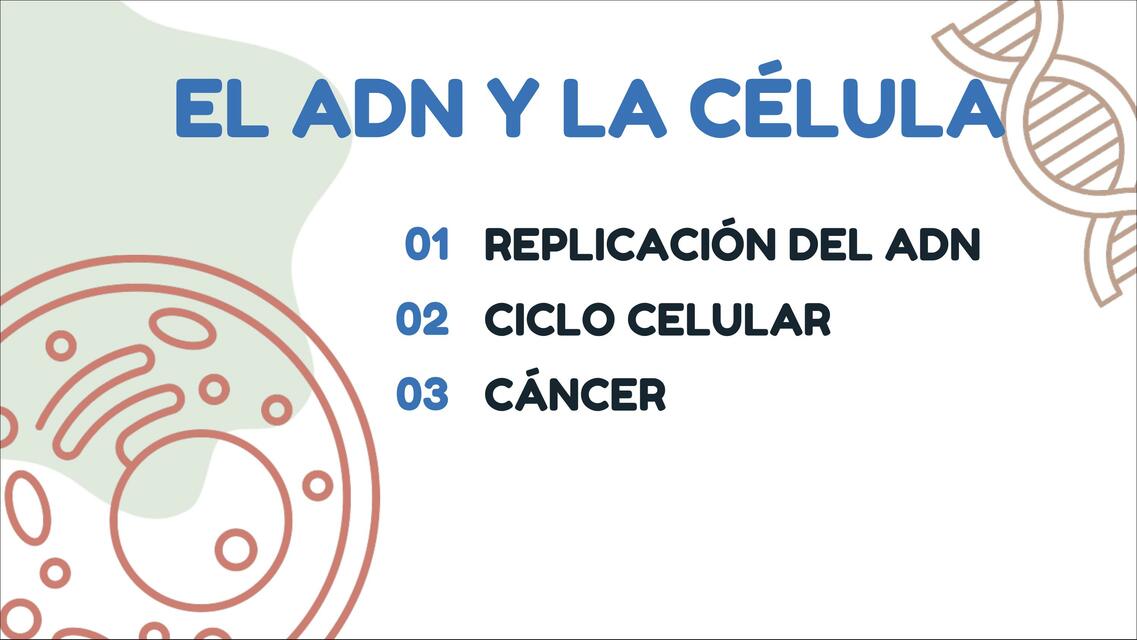 El ADN y la célula