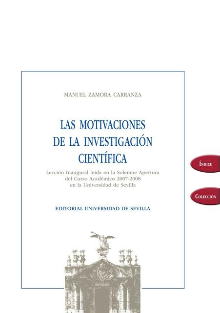 Las Motivaciones de la Investigación Científica 