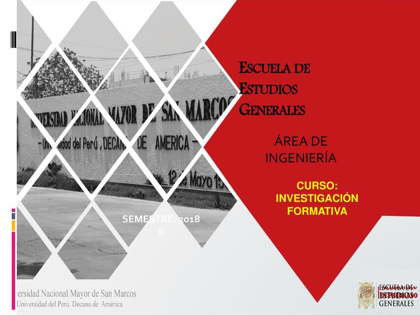 Investigación formativa  