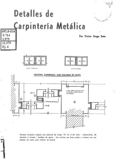 Detalles de carpintería metálica 