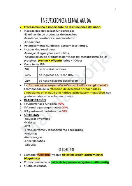 Insuficiencia renal aguda 