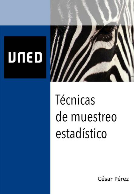 Técnicas de muestreo estadístico