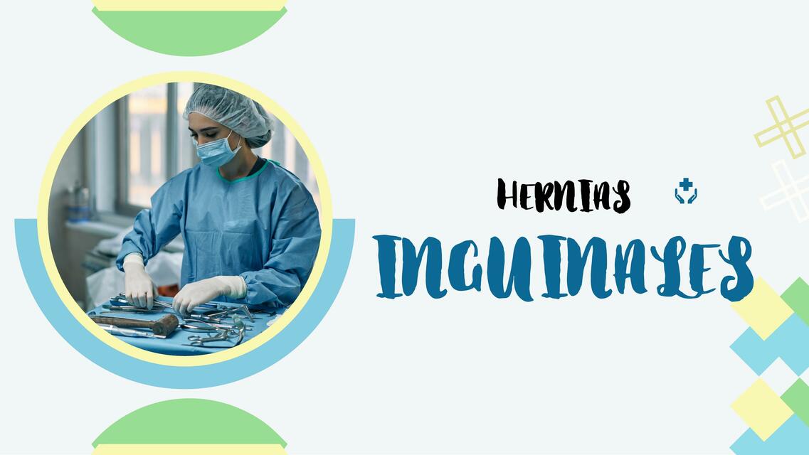 Hernias inguinales