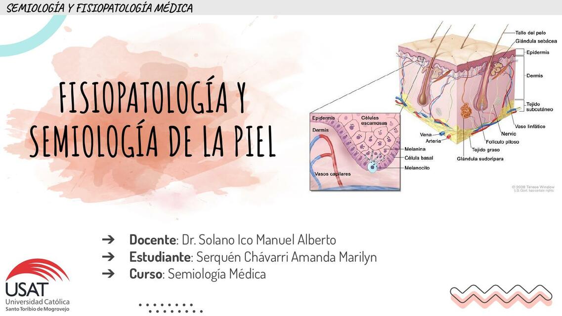 Fisiopatología y Semiología de la Piel 