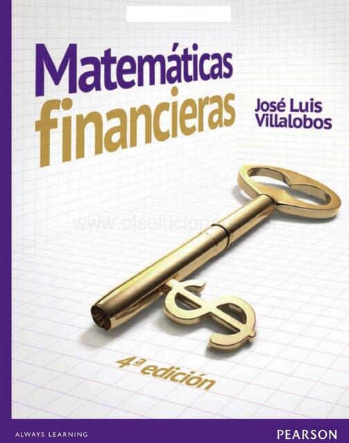 Matemáticas Financieras  