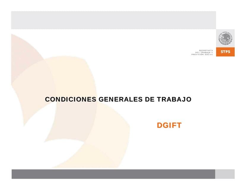 Condiciones generales de trabajo | Guillermo | uDocz