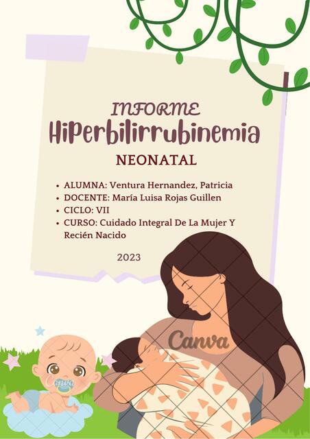 Hiperbilirrubinemia Neonatal 