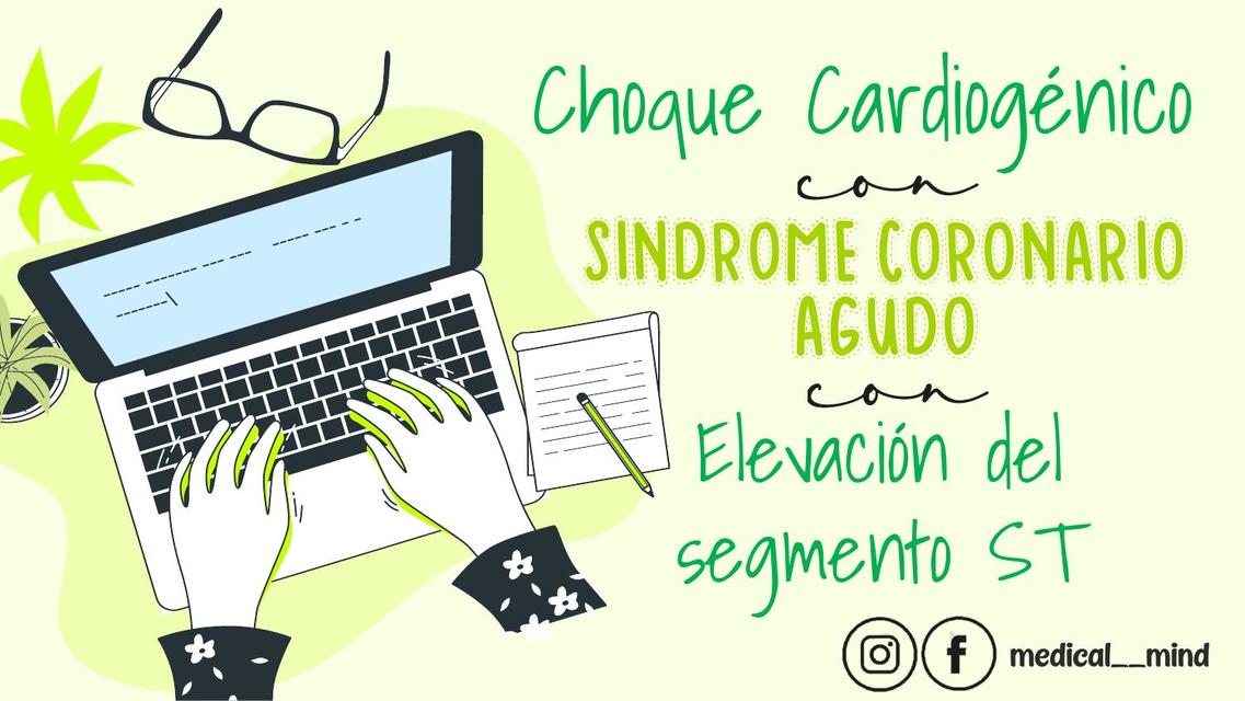 Shock Cardiogénico - Cardiología/Medicina Interna