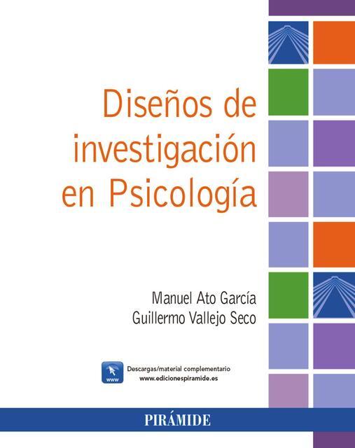  Diseños de investigación en Psicología 