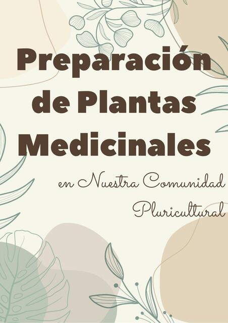 Plantas medicinales