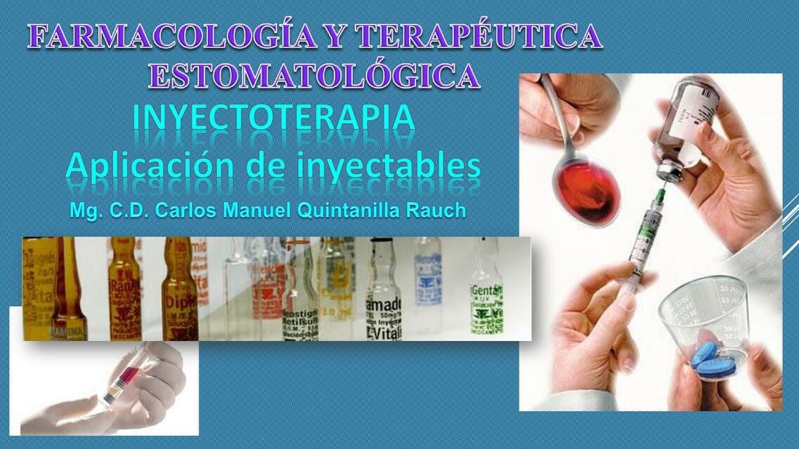 Inyectoterapia