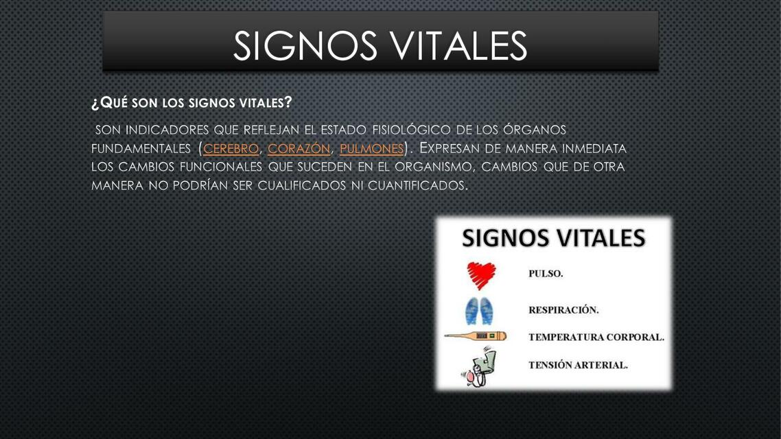 Signos vitales y bioseguridad 