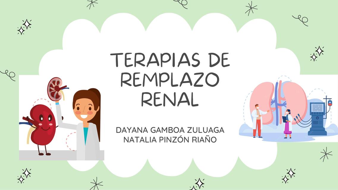 Terapias de remplazó renal 