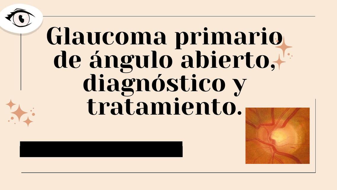 Glaucoma Primario