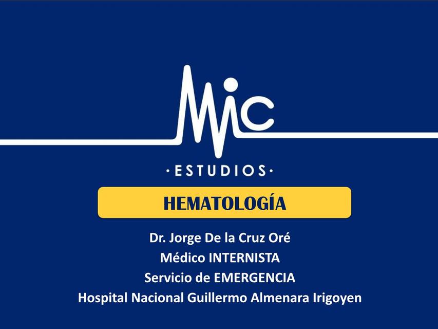 PPT HEMATOLOGIA