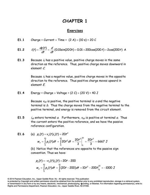 Electrical Engineering Principles and Applications Solutions