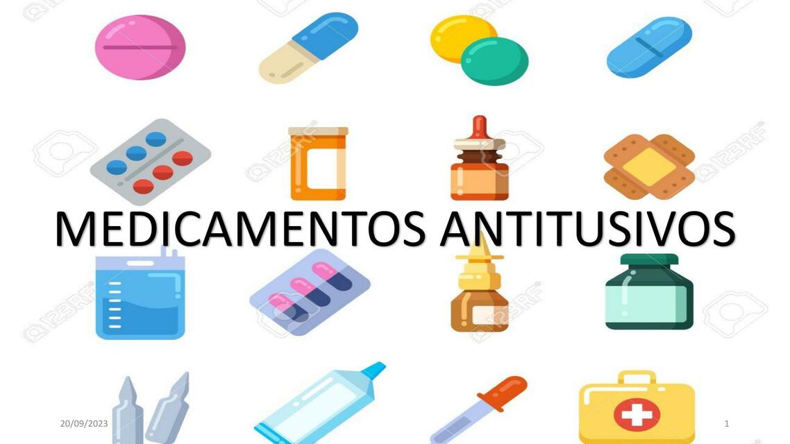 Medicamentos Antitusivos 