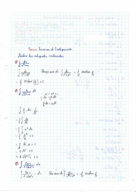 Cálculo - Purcell: Conjunto de problemas 7.1, Técnicas de integranción